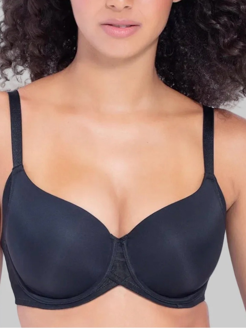 NWT Paramour by Felina Marvelous Side Smoothing Bra – Black 36DDD